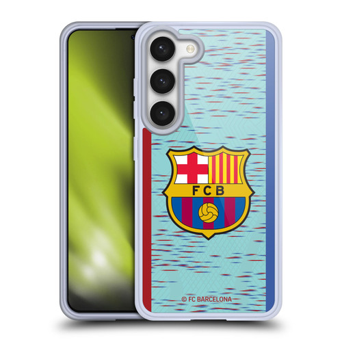 FC Barcelona 2023/24 Crest Kit Third Soft Gel Case for Samsung Galaxy S23 5G & MagSafe
