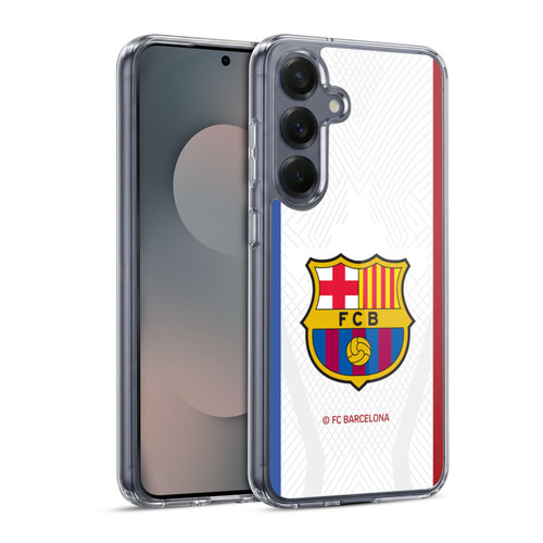 FC Barcelona 2023/24 Crest Kit Away Soft Gel Case for Samsung Galaxy S25 & MagSafe
