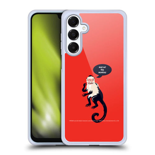 Friends TV Show Iconic Marcel The Monkey Soft Gel Case for Samsung Galaxy A16 5G & MagSafe