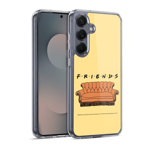 Friends TV Show Iconic Couch Soft Gel Case for Samsung Galaxy S25 & MagSafe