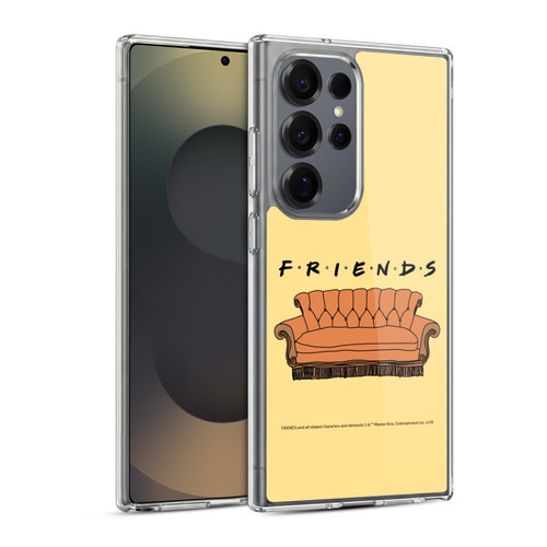 Friends TV Show Iconic Couch Soft Gel Case for Samsung Galaxy S25 Ultra & MagSafe