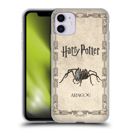 Harry Potter Chamber Of Secrets II Aragog Spider Creature Soft Gel Case for Apple iPhone 11