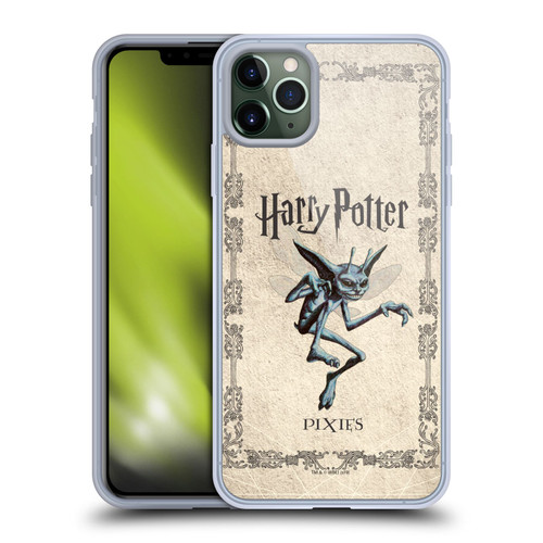 Harry Potter Chamber Of Secrets II Cornish Pixies Creature Soft Gel Case for Apple iPhone 11 Pro Max