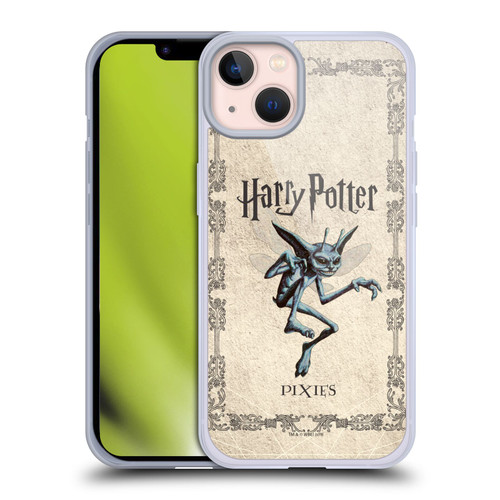 Harry Potter Chamber Of Secrets II Cornish Pixies Creature Soft Gel Case for Apple iPhone 13
