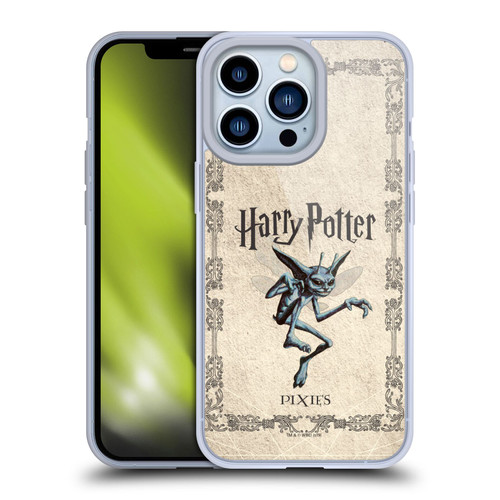 Harry Potter Chamber Of Secrets II Cornish Pixies Creature Soft Gel Case for Apple iPhone 13 Pro