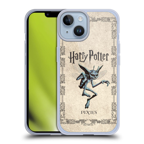 Harry Potter Chamber Of Secrets II Cornish Pixies Creature Soft Gel Case for Apple iPhone 14