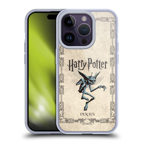 Harry Potter Chamber Of Secrets II Cornish Pixies Creature Soft Gel Case for Apple iPhone 14 Pro