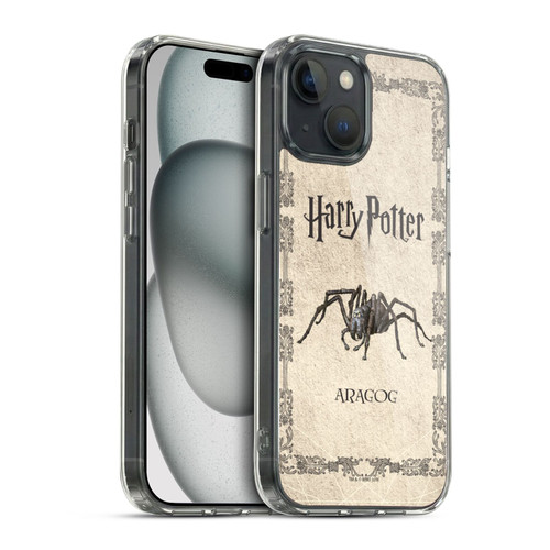 Harry Potter Chamber Of Secrets II Aragog Spider Creature Soft Gel Case for Apple iPhone 15 & MagSafe