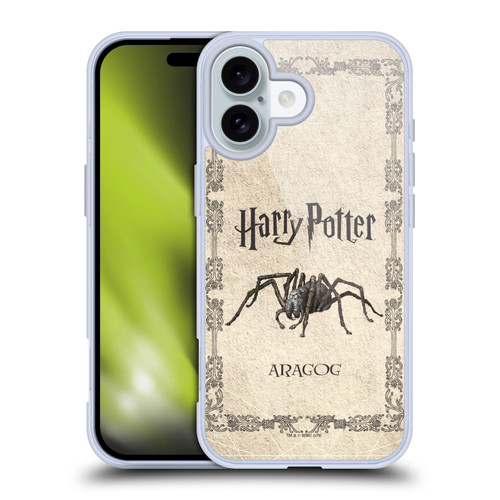 Harry Potter Chamber Of Secrets II Aragog Spider Creature Soft Gel Case for Apple iPhone 16