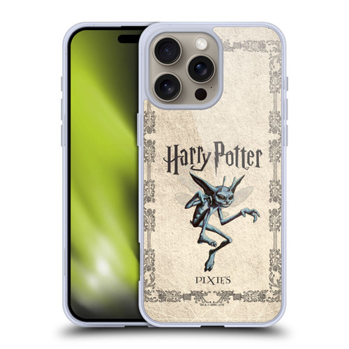 Harry Potter Chamber Of Secrets II Cornish Pixies Creature Soft Gel Case for Apple iPhone 16 Pro Max