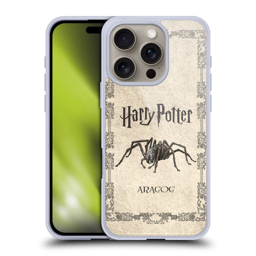 Harry Potter Chamber Of Secrets II Aragog Spider Creature Soft Gel Case for Apple iPhone 16 Pro