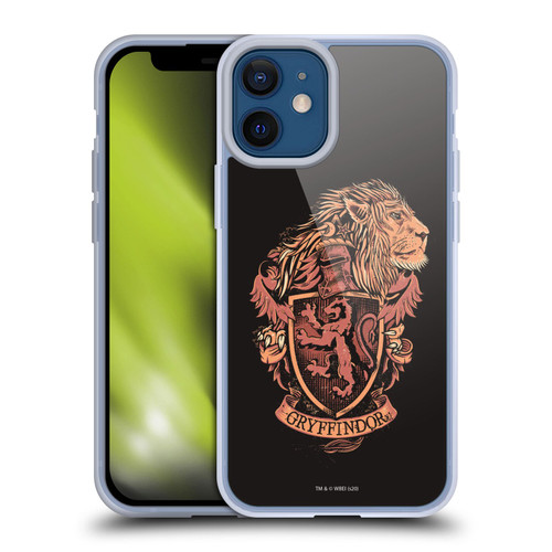 Harry Potter Deathly Hallows XIV Gryffindor Soft Gel Case for Apple iPhone 12 Mini & MagSafe
