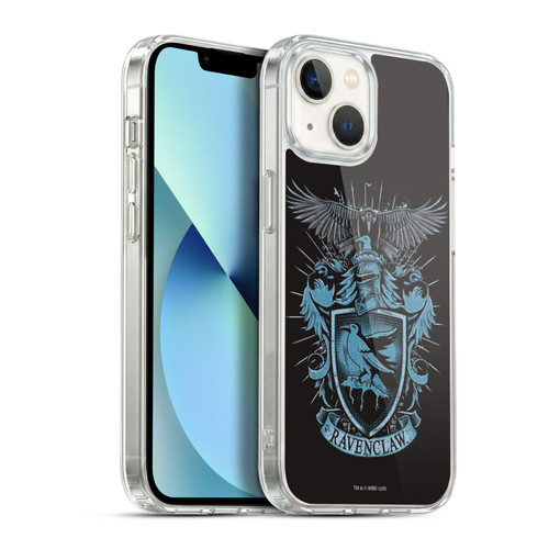 Harry Potter Deathly Hallows XIV Ravenclaw Soft Gel Case for Apple iPhone 13