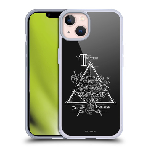 Harry Potter Deathly Hallows XIV Triangle Symbol Soft Gel Case for Apple iPhone 13