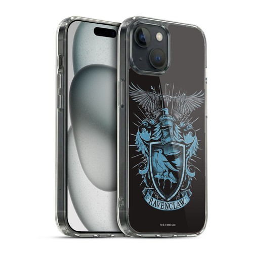 Harry Potter Deathly Hallows XIV Ravenclaw Soft Gel Case for Apple iPhone 15 & MagSafe