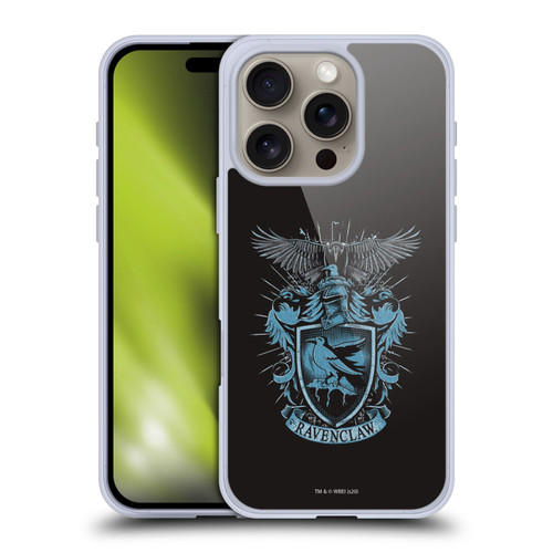 Harry Potter Deathly Hallows XIV Ravenclaw Soft Gel Case for Apple iPhone 16 Pro & MagSafe