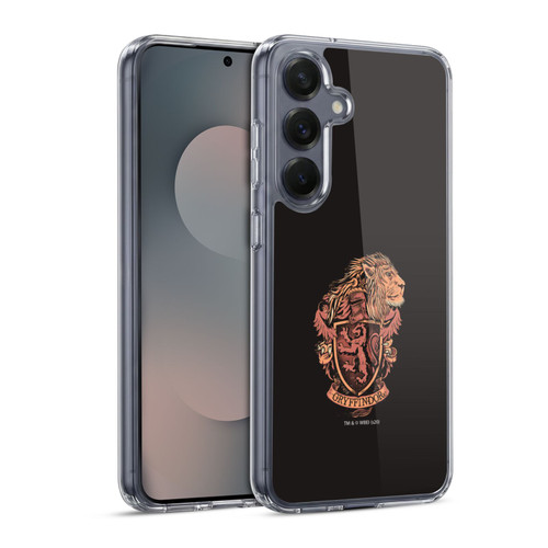 Harry Potter Deathly Hallows XIV Gryffindor Soft Gel Case for Samsung Galaxy S25 & MagSafe