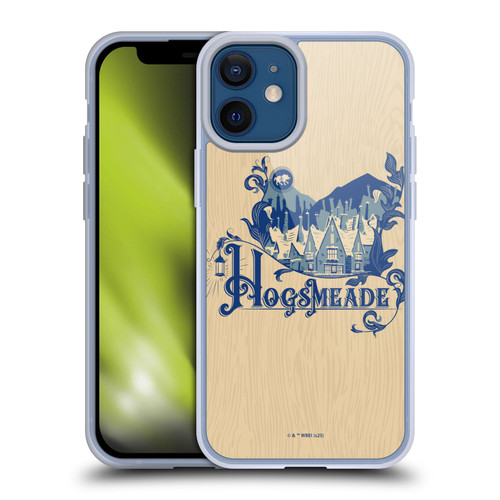 Harry Potter Locations Typography Hogsmeade Soft Gel Case for Apple iPhone 12 Mini & MagSafe