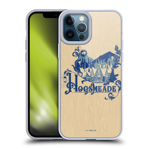 Harry Potter Locations Typography Hogsmeade Soft Gel Case for Apple iPhone 12 Pro Max & MagSafe