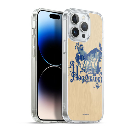Harry Potter Locations Typography Hogsmeade Soft Gel Case for Apple iPhone 13 Pro Max & MagSafe