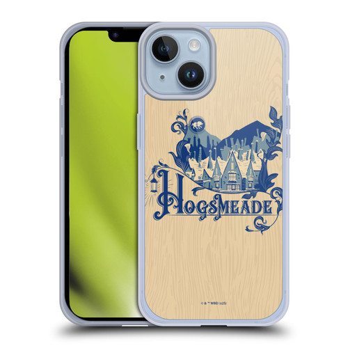 Harry Potter Locations Typography Hogsmeade Soft Gel Case for Apple iPhone 14