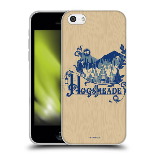 Harry Potter Locations Typography Hogsmeade Soft Gel Case for Apple iPhone 5c