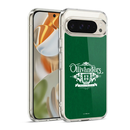 Harry Potter Locations Typography Ollivanders Soft Gel Case for Google Pixel 9 / Pixel 9 Pro