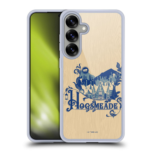 Harry Potter Locations Typography Hogsmeade Soft Gel Case for Samsung Galaxy S25+ & MagSafe