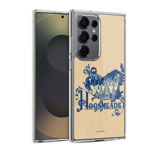 Harry Potter Locations Typography Hogsmeade Soft Gel Case for Samsung Galaxy S25 Ultra & MagSafe