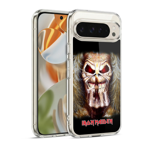 Iron Maiden Art Candle Finger Soft Gel Case for Google Pixel 9 / Pixel 9 Pro