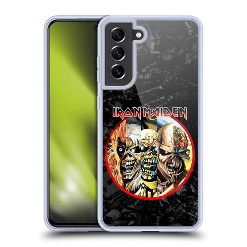 Iron Maiden Art Evolution Soft Gel Case for Samsung Galaxy S21 FE 5G & MagSafe