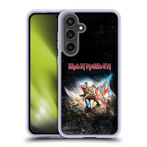 Iron Maiden Art Trooper 2016 Soft Gel Case for Samsung Galaxy S24 FE & MagSafe