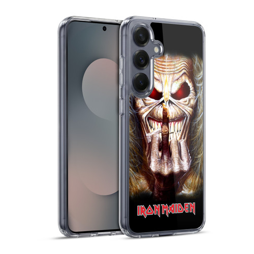 Iron Maiden Art Candle Finger Soft Gel Case for Samsung Galaxy S25+ & MagSafe