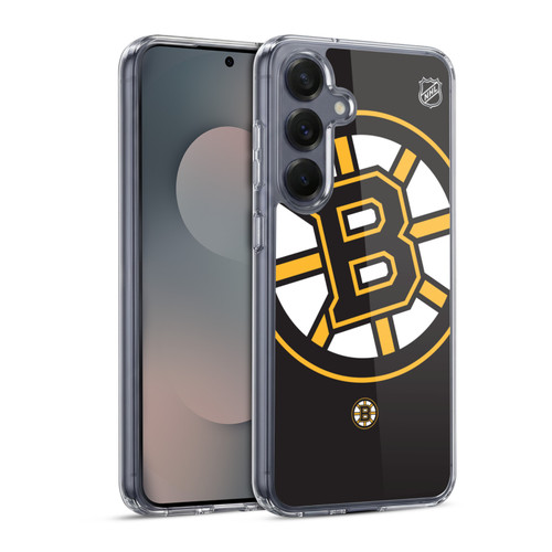 NHL Boston Bruins Oversized Soft Gel Case for Samsung Galaxy S25 & MagSafe