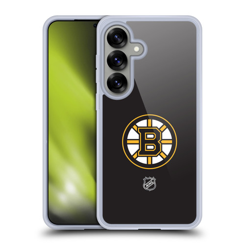 NHL Boston Bruins Plain Soft Gel Case for Samsung Galaxy S25 & MagSafe