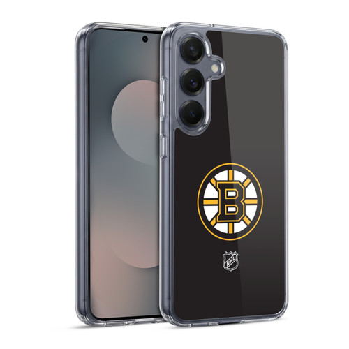 NHL Boston Bruins Plain Soft Gel Case for Samsung Galaxy S25 & MagSafe