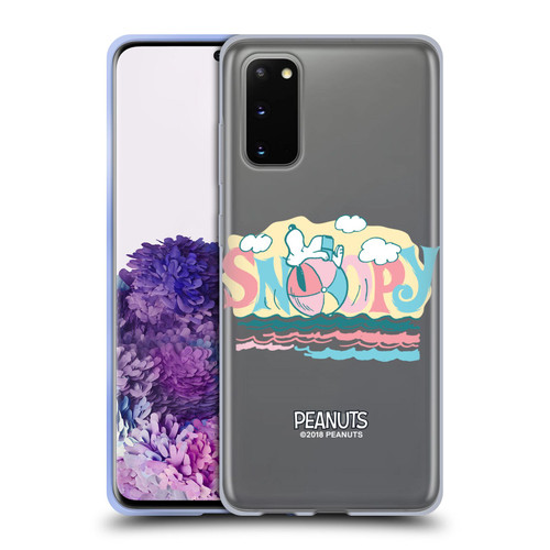 Peanuts Beach Snoopy Ball Soft Gel Case for Samsung Galaxy S20 / S20 5G