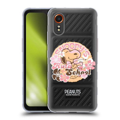 Peanuts Beach Snoopy Hula School Soft Gel Case for Samsung Galaxy Xcover7 5G