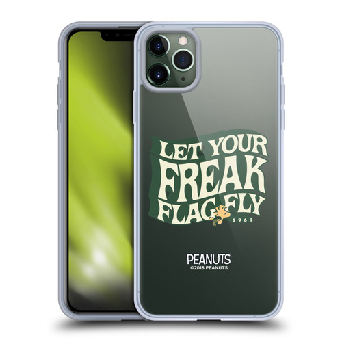 Peanuts Woodstock 50th Freak Flag Fly Soft Gel Case for Apple iPhone 11 Pro Max & MagSafe