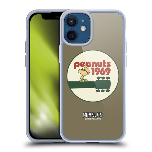 Peanuts Woodstock 50th Guitar 1969 Soft Gel Case for Apple iPhone 12 Mini & MagSafe