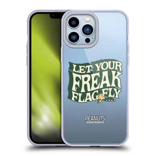 Peanuts Woodstock 50th Freak Flag Fly Soft Gel Case for Apple iPhone 13 Pro Max & MagSafe