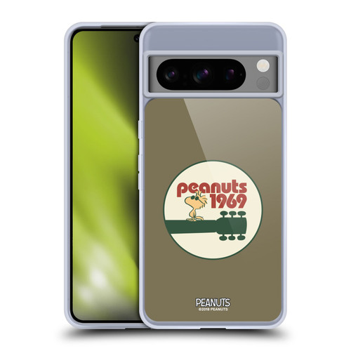 Peanuts Woodstock 50th Guitar 1969 Soft Gel Case for Google Pixel 8 Pro