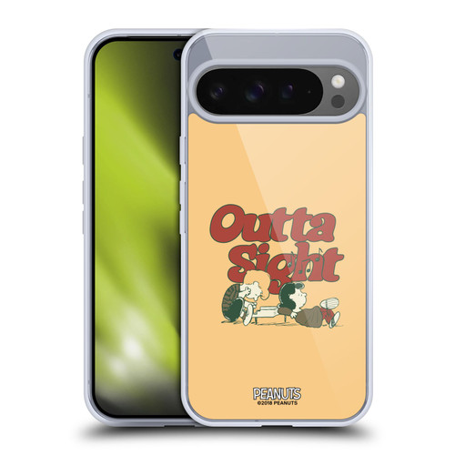 Peanuts Woodstock 50th Schroeder Lucy Outta Sight Soft Gel Case for Google Pixel 9 Pro XL
