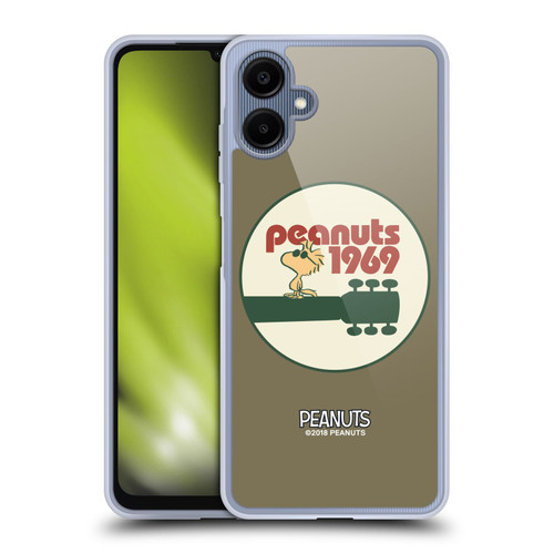 Peanuts Woodstock 50th Guitar 1969 Soft Gel Case for Samsung Galaxy A06 4G / 5G