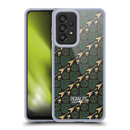 Peanuts Woodstock 50th Right On Pattern Soft Gel Case for Samsung Galaxy A33 5G (2022)