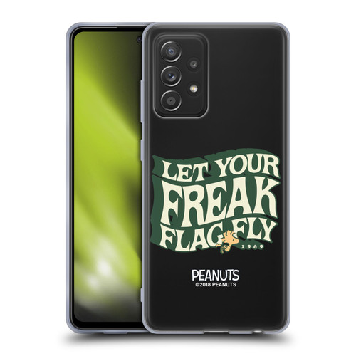 Peanuts Woodstock 50th Freak Flag Fly Soft Gel Case for Samsung Galaxy A52 / A52s / 5G (2021)