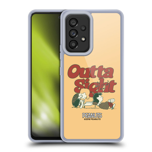 Peanuts Woodstock 50th Schroeder Lucy Outta Sight Soft Gel Case for Samsung Galaxy A53 5G (2022)