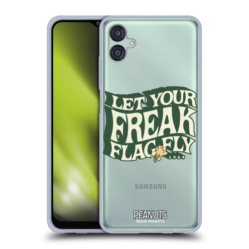 Peanuts Woodstock 50th Freak Flag Fly Soft Gel Case for Samsung Galaxy M04 5G / A04e