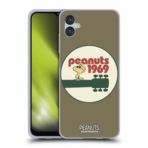 Peanuts Woodstock 50th Guitar 1969 Soft Gel Case for Samsung Galaxy M04 5G / A04e