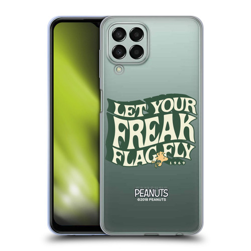 Peanuts Woodstock 50th Freak Flag Fly Soft Gel Case for Samsung Galaxy M33 (2022)